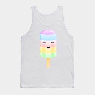 Happy Rainbow Popsicle Tank Top